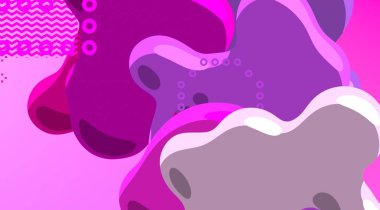 Soyut arka plan sanatı. 3 boyutlu illüstrasyon. Çok renkli arkaplan. Çağdaş sanat. Sanatsal dijital palet.