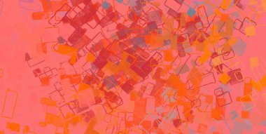 Soyut arka plan sanatı. 2D çizim. Etkileyici yağlı boya resim. Tuvalde fırça darbeleri. Modern sanat. Çok renkli arkaplan. Çağdaş sanat. İfade. Sanatsal dijital palet.