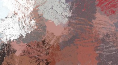 Soyut arka plan sanatı. 2D çizim. Etkileyici yağlı boya resim. Tuvalde fırça darbeleri. Modern sanat. Çok renkli arkaplan. Çağdaş sanat. İfade. Sanatsal dijital palet.