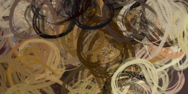 Soyut arka plan sanatı. 2D çizim. Etkileyici yağlı boya resim. Tuvalde fırça darbeleri. Modern sanat. Çok renkli arkaplan. Çağdaş sanat. İfade. Sanatsal dijital palet.