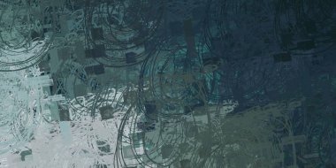 Soyut arka plan sanatı. 2D çizim. Etkileyici yağlı boya resim. Tuvalde fırça darbeleri. Modern sanat. Çok renkli arkaplan. Çağdaş sanat. İfade. Sanatsal dijital palet.