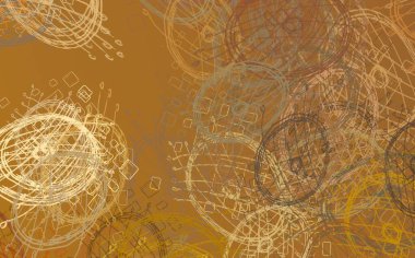 Soyut arka plan sanatı. 2D çizim. Etkileyici yağlı boya resim. Tuvalde fırça darbeleri. Modern sanat. Çok renkli arkaplan. Çağdaş sanat. İfade. Sanatsal dijital palet.