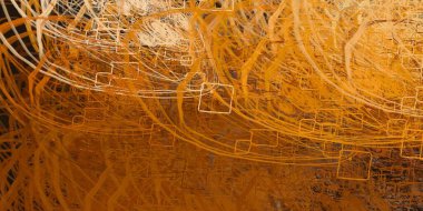 Soyut arka plan sanatı. 2D çizim. Etkileyici yağlı boya resim. Tuvalde fırça darbeleri. Modern sanat. Çok renkli arkaplan. Çağdaş sanat. İfade. Sanatsal dijital palet.