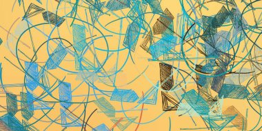 Soyut arka plan sanatı. 2D çizim. Etkileyici yağlı boya resim. Tuvalde fırça darbeleri. Modern sanat. Çok renkli arkaplan. Çağdaş sanat. İfade. Sanatsal dijital palet.