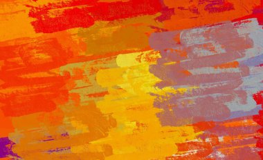 Soyut arka plan sanatı. 2D çizim. Etkileyici yağlı boya resim. Tuvalde fırça darbeleri. Modern sanat. Çok renkli arkaplan. Çağdaş sanat. İfade. Sanatsal dijital palet.