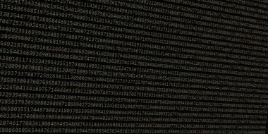 Yazılım geliştirici programlama kodu. Soyut modern sanal bilgisayar senaryosu. Masaüstü ekranında yazılım geliştirici programcının çalışması 