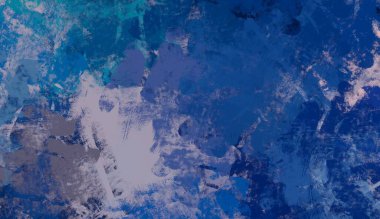 Soyut arka plan sanatı. 2D çizim. Etkileyici yağlı boya resim. Tuvalde fırça darbeleri. Modern sanat. Çok renkli arkaplan. Çağdaş sanat. İfade. Sanatsal dijital palet.