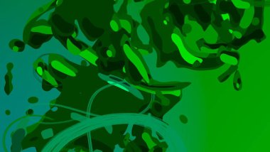 Soyut arka plan sanatı. 3 boyutlu illüstrasyon. Tuvalde fırça darbeleri. Çok renkli arkaplan. Çağdaş sanat. Sanatsal dijital palet.