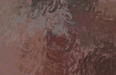 Soyut arka plan sanatı. 2D çizim. Etkileyici yağlı boya resim. Tuvalde fırça darbeleri. Modern sanat. Çok renkli arkaplan. Çağdaş sanat. İfade. Sanatsal dijital palet.