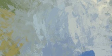 Soyut arka plan sanatı. 2D çizim. Etkileyici yağlı boya resim. Tuvalde fırça darbeleri. Modern sanat. Çok renkli arkaplan. Çağdaş sanat. İfade. Sanatsal dijital palet.