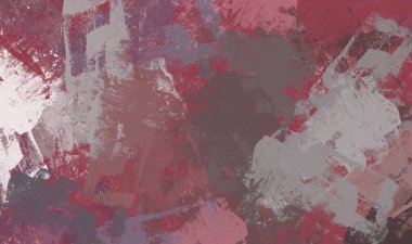 Soyut arka plan sanatı. 2D çizim. Etkileyici yağlı boya resim. Tuvalde fırça darbeleri. Modern sanat. Çok renkli arkaplan. Çağdaş sanat. İfade. Sanatsal dijital palet.