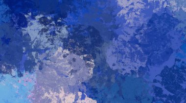 Soyut arka plan sanatı. 2D çizim. Etkileyici yağlı boya resim. Tuvalde fırça darbeleri. Modern sanat. Çok renkli arkaplan. Çağdaş sanat. İfade. Sanatsal dijital palet.