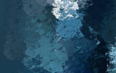 Soyut arka plan sanatı. 2D çizim. Etkileyici yağlı boya resim. Tuvalde fırça darbeleri. Modern sanat. Çok renkli arkaplan. Çağdaş sanat. İfade. Sanatsal dijital palet.