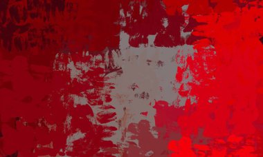 Soyut arka plan sanatı. 2D çizim. Etkileyici yağlı boya resim. Tuvalde fırça darbeleri. Modern sanat. Çok renkli arkaplan. Çağdaş sanat. İfade. Sanatsal dijital palet.