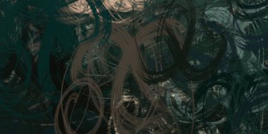 Soyut arka plan sanatı. 2D çizim. Etkileyici yağlı boya resim. Tuvalde fırça darbeleri. Modern sanat. Çok renkli arkaplan. Çağdaş sanat. İfade. Sanatsal dijital palet.