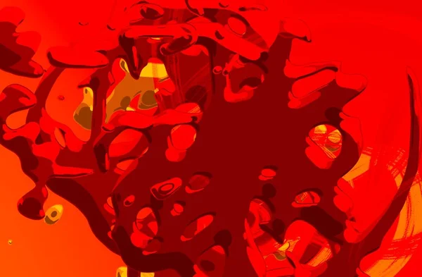 Абстрактне Фонове Мистецтво Ілюстрація Кисті Полотні Різнокольоровий Фон Сучасне Мистецтво — стокове фото