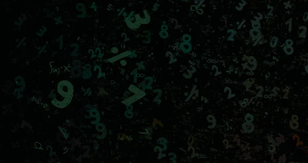 Math Ilustración Abstract Background Numbers Copy Space —  Fotos de Stock