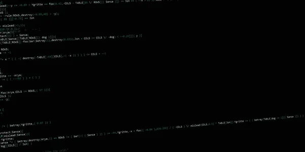 Código Programação Desenvolvedor Software Resumo Script Computador Virtual Moderno Trabalho — Fotografia de Stock