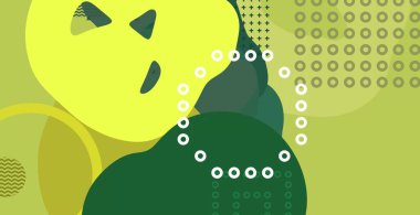 Soyut arka plan sanatı. 3 boyutlu illüstrasyon. Çok renkli arkaplan. Çağdaş sanat. Sanatsal dijital palet.