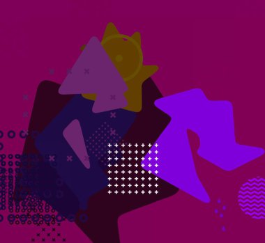 Soyut arka plan sanatı. 3 boyutlu illüstrasyon. Çok renkli arkaplan. Çağdaş sanat. Sanatsal dijital palet.