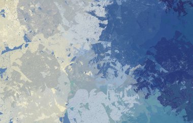 Soyut arka plan sanatı. 2D çizim. Etkileyici yağlı boya resim. Tuvalde fırça darbeleri. Modern sanat. Çok renkli arkaplan. Çağdaş sanat. İfade. Sanatsal dijital palet.