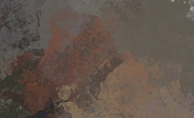 Soyut arka plan sanatı. 2D çizim. Etkileyici yağlı boya resim. Tuvalde fırça darbeleri. Modern sanat. Çok renkli arkaplan. Çağdaş sanat. İfade. Sanatsal dijital palet.