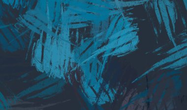 Soyut arka plan sanatı. 2D çizim. Etkileyici yağlı boya resim. Tuvalde fırça darbeleri. Modern sanat. Çok renkli arkaplan. Çağdaş sanat. İfade. Sanatsal dijital palet.