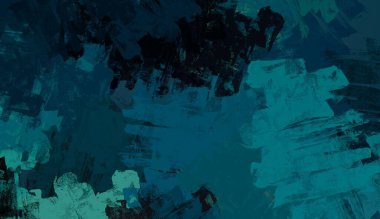 Soyut arka plan sanatı. 2D çizim. Etkileyici yağlı boya resim. Tuvalde fırça darbeleri. Modern sanat. Çok renkli arkaplan. Çağdaş sanat. İfade. Sanatsal dijital palet.