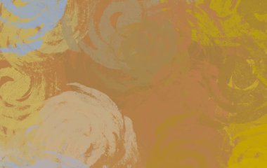 Soyut arka plan sanatı. 2D çizim. Etkileyici yağlı boya resim. Tuvalde fırça darbeleri. Modern sanat. Çok renkli arkaplan. Çağdaş sanat. İfade. Sanatsal dijital palet.