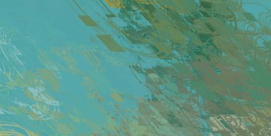 Soyut arka plan sanatı. 2D çizim. Etkileyici yağlı boya resim. Tuvalde fırça darbeleri. Modern sanat. Çok renkli arkaplan. Çağdaş sanat. İfade. Sanatsal dijital palet.