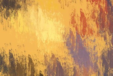 Soyut arka plan sanatı. 2D çizim. Etkileyici yağlı boya resim. Tuvalde fırça darbeleri. Modern sanat. Çok renkli arkaplan. Çağdaş sanat. İfade. Sanatsal dijital palet.