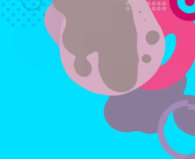 Soyut arka plan sanatı. 3 boyutlu illüstrasyon. Tuvalde fırça darbeleri. Çok renkli arkaplan. Çağdaş sanat. Sanatsal dijital palet.