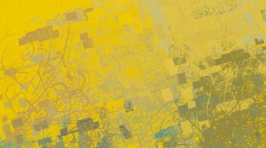 Soyut arka plan sanatı. 2D çizim. Etkileyici yağlı boya resim. Tuvalde fırça darbeleri. Modern sanat. Çok renkli arkaplan. Çağdaş sanat. İfade. Sanatsal dijital palet.