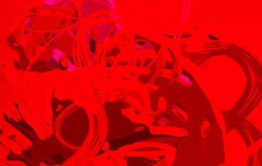 Soyut arka plan sanatı. 3 boyutlu illüstrasyon. Tuvalde fırça darbeleri. Çok renkli arkaplan. Çağdaş sanat. Sanatsal dijital palet.