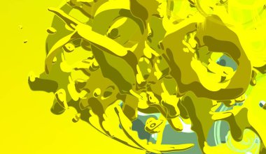 Soyut arka plan sanatı. 3 boyutlu illüstrasyon. Tuvalde fırça darbeleri. Çok renkli arkaplan. Çağdaş sanat. Sanatsal dijital palet.