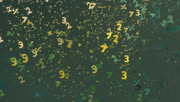 Math Ilustración Abstract Background Numbers Copy Space —  Fotos de Stock