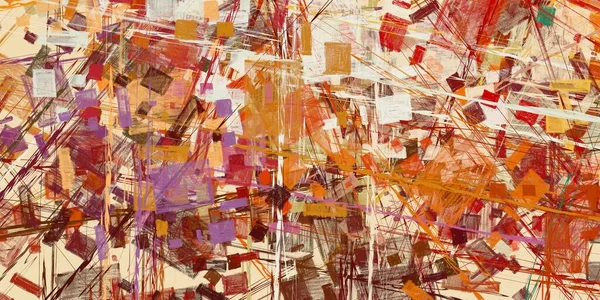 Abstracte Achtergrondkunst Illustratie Expressieve Olieverf Penseelstreken Doek Moderne Kunst Meerkleurige — Stockfoto