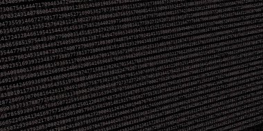 Yazılım geliştirici programlama kodu. Soyut modern sanal bilgisayar senaryosu. Masaüstü ekranında yazılım geliştirici programcının çalışması 