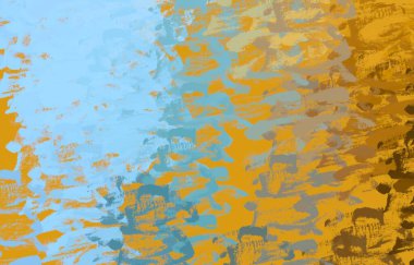 Soyut arka plan sanatı. 2D çizim. Etkileyici yağlı boya resim. Tuvalde fırça darbeleri. Modern sanat. Çok renkli arkaplan. Çağdaş sanat. İfade. Sanatsal dijital palet.