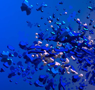 Soyut arka plan sanatı. 3 boyutlu illüstrasyon. Tuvalde fırça darbeleri. Çok renkli arkaplan. Çağdaş sanat. Sanatsal dijital palet.