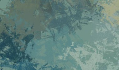 Soyut arka plan sanatı. 2D çizim. Etkileyici yağlı boya resim. Tuvalde fırça darbeleri. Modern sanat. Çok renkli arkaplan. Çağdaş sanat. İfade. Sanatsal dijital palet.