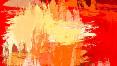 Soyut arka plan sanatı. 2D çizim. Etkileyici yağlı boya resim. Tuvalde fırça darbeleri. Modern sanat. Çok renkli arkaplan. Çağdaş sanat. İfade. Sanatsal dijital palet.