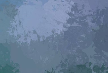 Soyut arka plan sanatı. 2D çizim. Etkileyici yağlı boya resim. Tuvalde fırça darbeleri. Modern sanat. Çok renkli arkaplan. Çağdaş sanat. İfade. Sanatsal dijital palet.