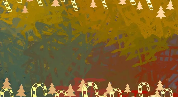 Abstrato Fundo Natal Para Espaço Cópia Ano Novo — Fotografia de Stock