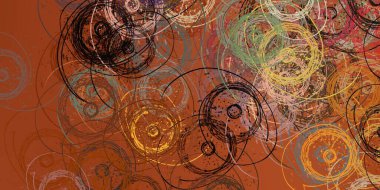 Soyut arka plan sanatı. 2D çizim. Etkileyici yağlı boya resim. Tuvalde fırça darbeleri. Modern sanat. Çok renkli arkaplan. Çağdaş sanat. İfade. Sanatsal dijital palet.