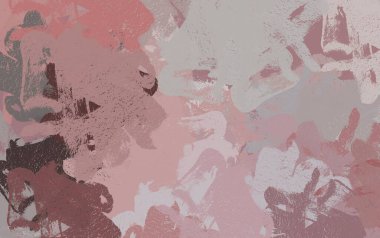 Soyut arka plan sanatı. 2D çizim. Etkileyici yağlı boya resim. Tuvalde fırça darbeleri. Modern sanat. Çok renkli arkaplan. Çağdaş sanat. İfade. Sanatsal dijital palet.