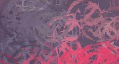 Soyut arka plan sanatı. 2D çizim. Etkileyici yağlı boya resim. Tuvalde fırça darbeleri. Modern sanat. Çok renkli arkaplan. Çağdaş sanat. İfade. Sanatsal dijital palet.
