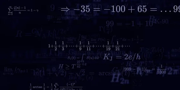 수학적 배경에 무미건조 삽화가 있습니다 상징물 추상적 — 스톡 사진