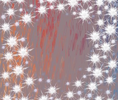 Kopya alanı için soyut noel arkaplanı, yeni yıl