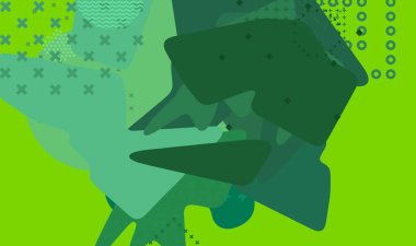 Soyut arka plan sanatı. 3 boyutlu illüstrasyon. Tuvalde fırça darbeleri. Çok renkli arkaplan. Çağdaş sanat. Sanatsal dijital palet.